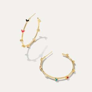 Kendra Scott Haven Heart Earrings